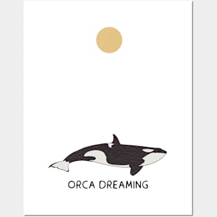 Orca dreaming Posters and Art